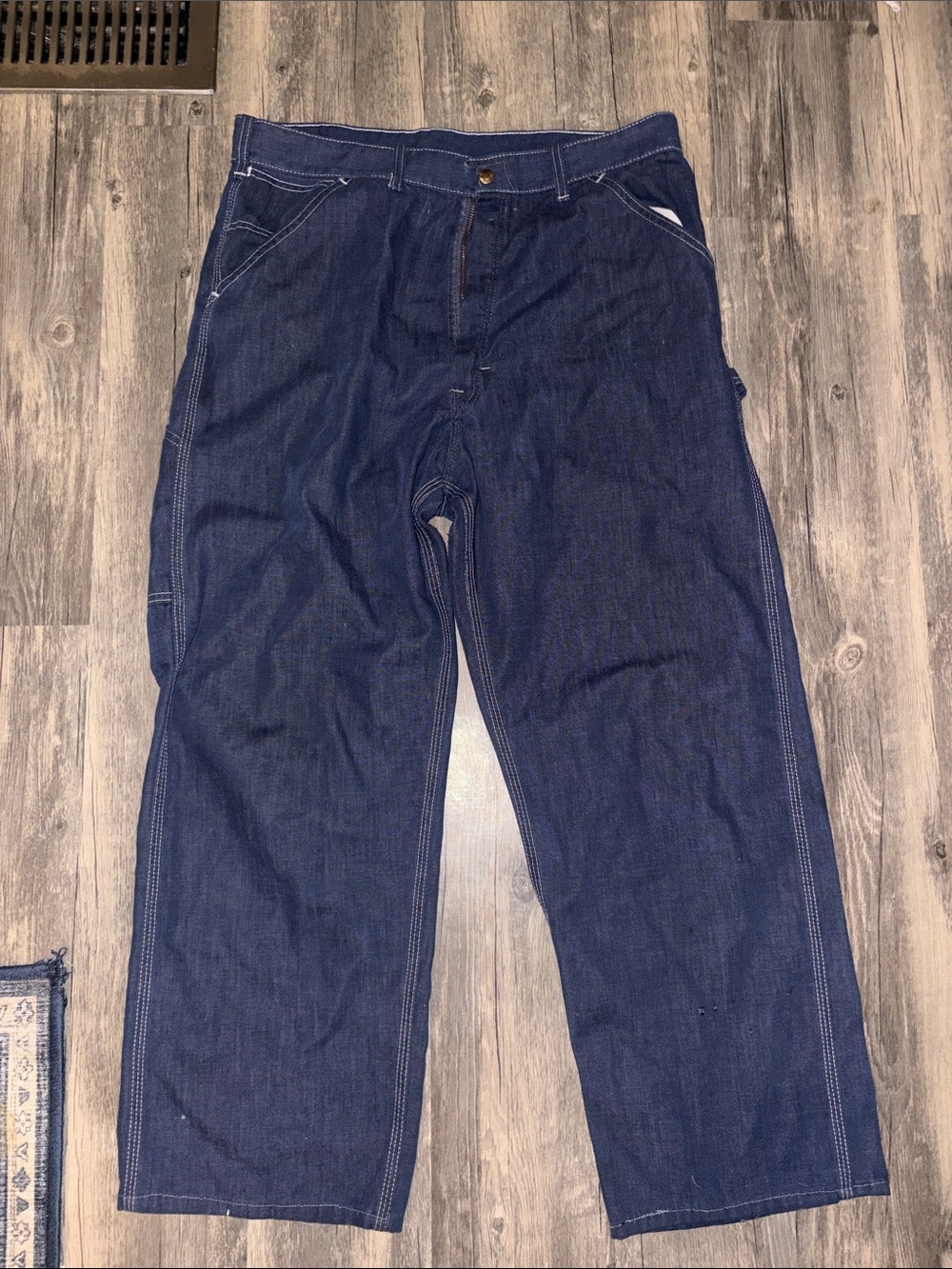 Vintage sears denim  men’s cargo jeans - early 80s